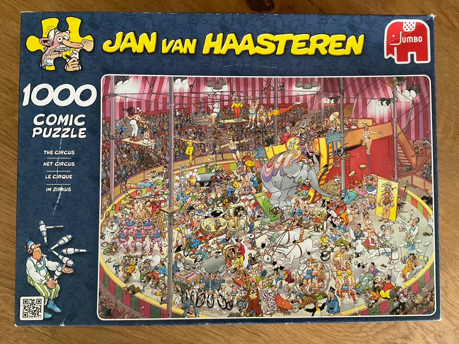 JvH puzzel, Ophalen of Verzenden, 500 t/m 1500 stukjes, Zo goed als nieuw