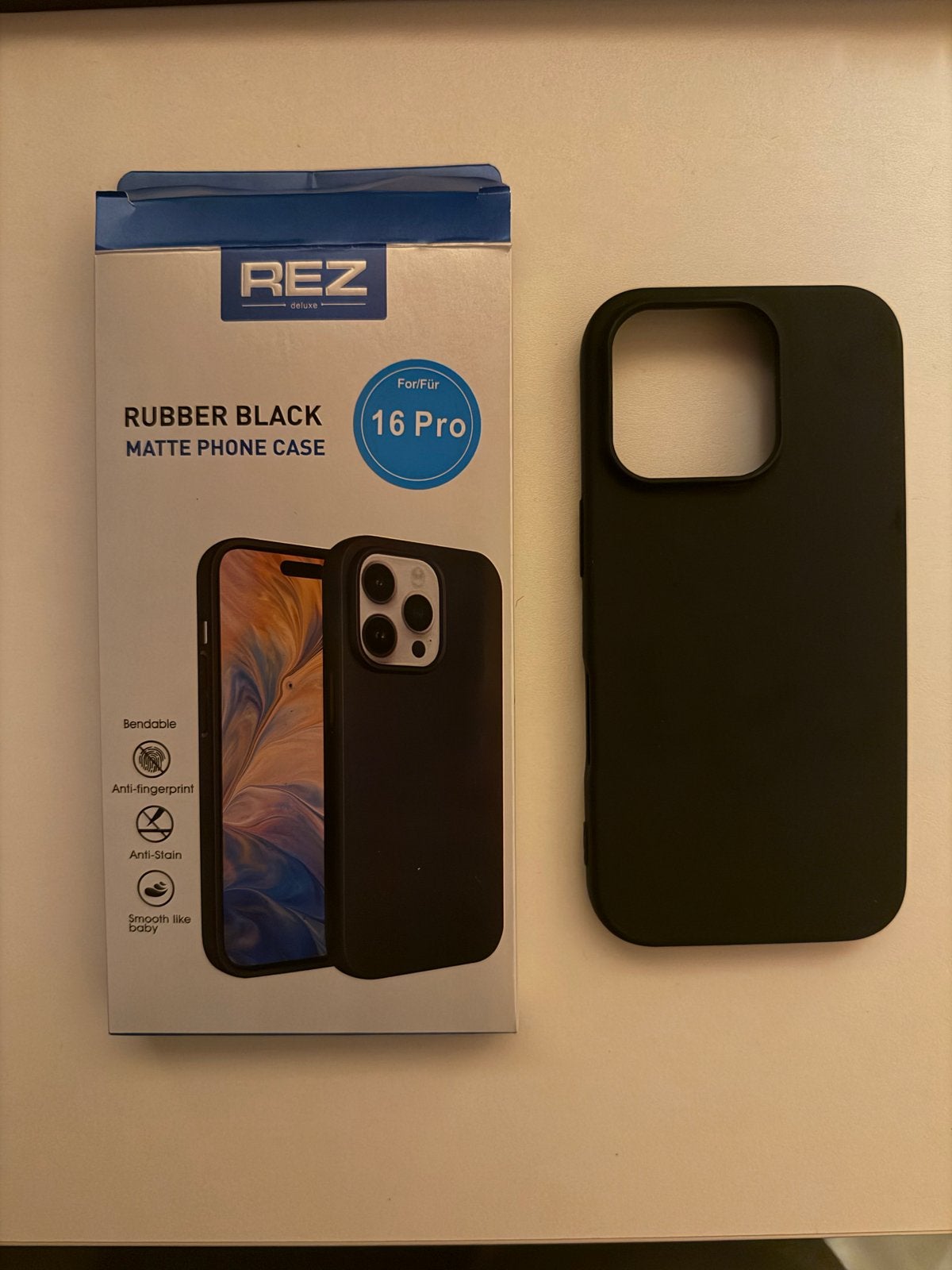 Telefoonhoesje voor iPhone 16 Pro, Kunststof, IPhone 16 Pro, Zwart, Overige merken