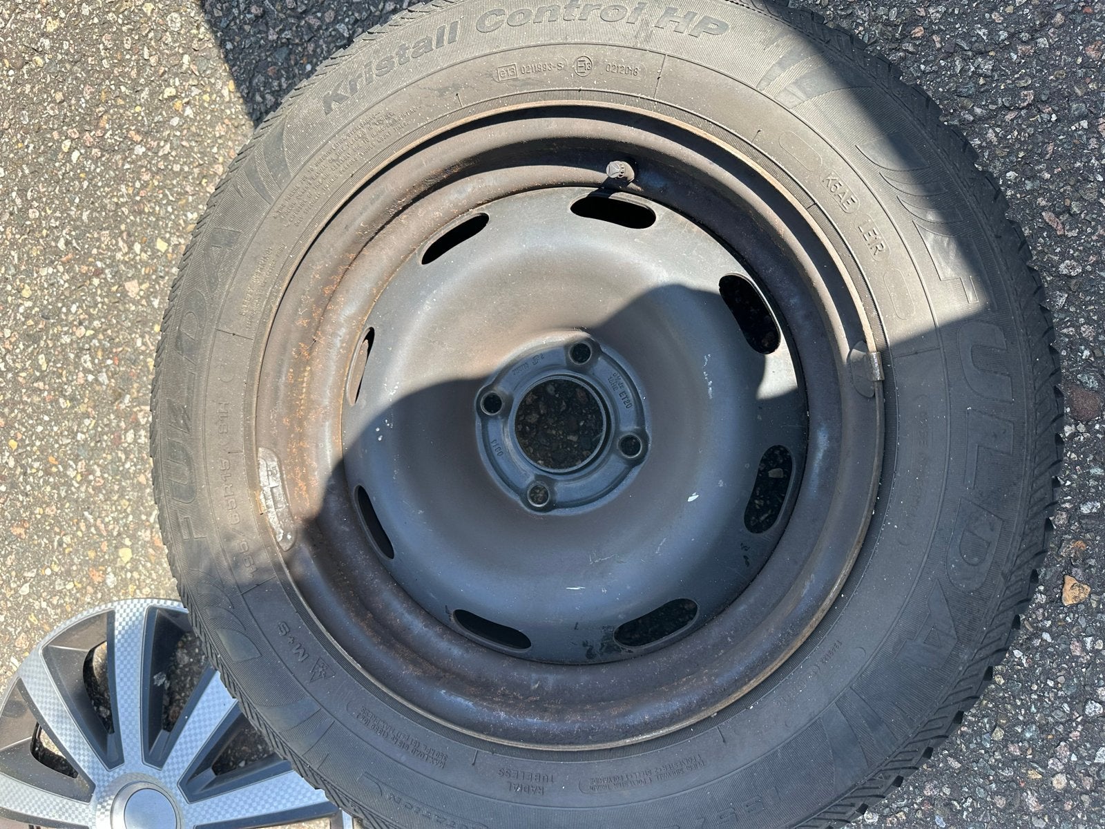 Fulda Kristall Control HP 195/65R15 Winterbanden met Velg, Auto-onderdelen, Banden en Velgen, Ophalen, Gebruikt, 15 inch, Banden en Velgen