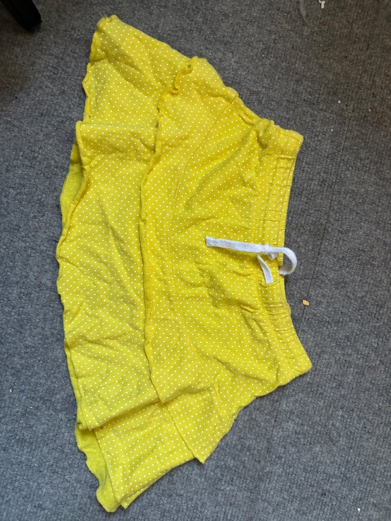 Zomer rokje geel stroken Hema in maat 122/128, Kinderen en Baby's, Kinderkleding | Maat 122, Ophalen, Meisje, Zo goed als nieuw