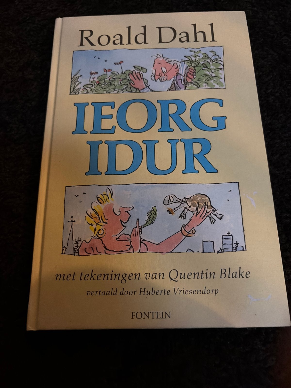 Roald Dahl - IEORG IDUR (De Reuzenschildpad), Ophalen of Verzenden, Gelezen, Fictie algemeen