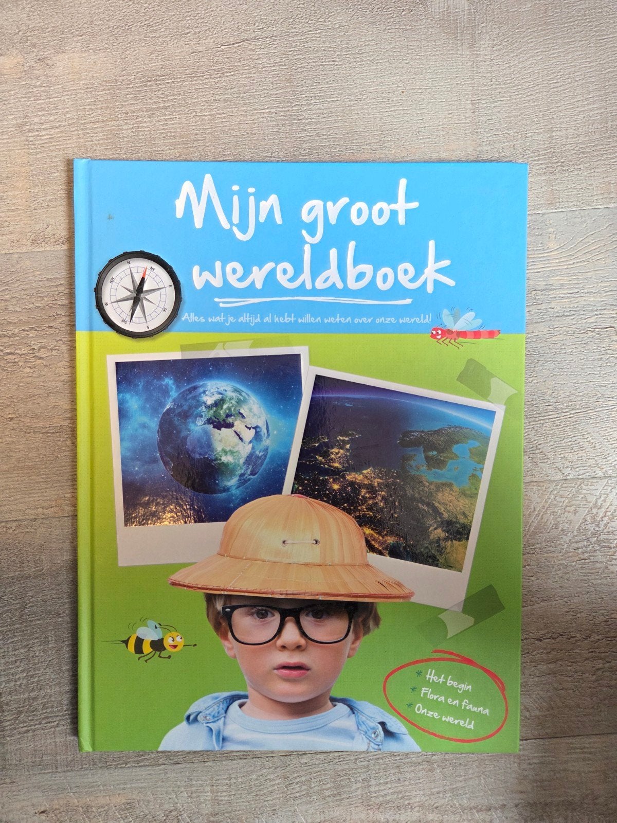 Mijn groot wereldboek & Mijn uitvouwatlas van DE AARDE, Onbekend, Overige atlassen, 2000 tot heden, Ophalen of Verzenden