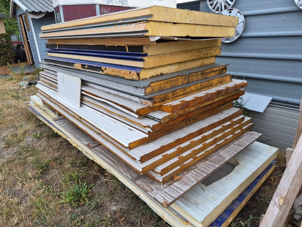 Stalen damwand Isolatieplaten, Ophalen, Gebruikt, Overige materialen, 50 tot 100 mm