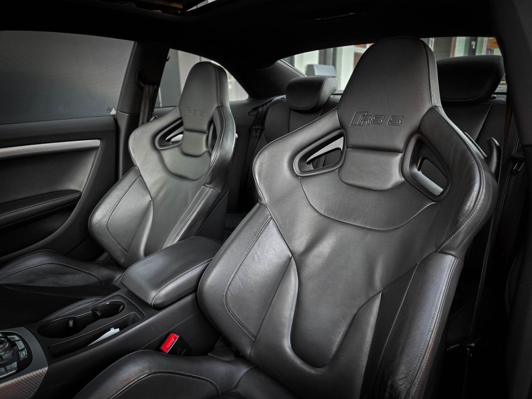 Audi RS5 4.2 FSI QUATTRO | RECARO SCHAALSTOELEN | PANO | NAP, Auto's, Audi, Automaat, Euro 5, Gebruikt, 8 cilinders