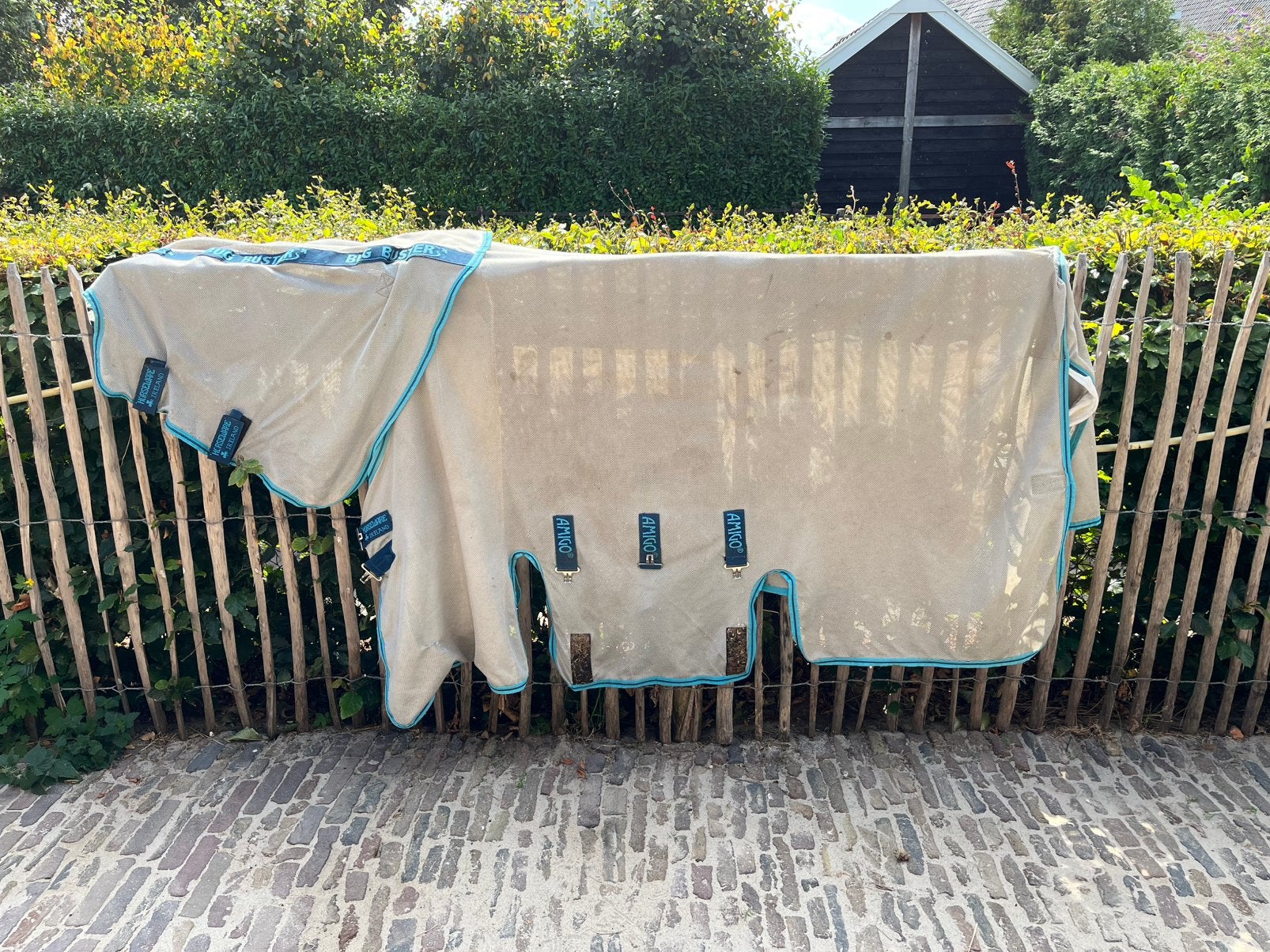Vliegendeken Amigo Bug Buster Horseware 6.6, Dieren en Toebehoren, Ophalen of Verzenden, Gebruikt