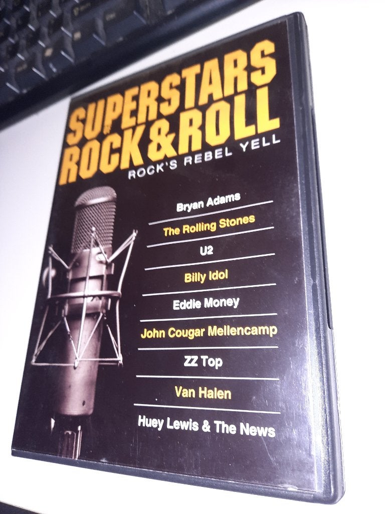 DVD Superstars Of Rock&Roll - Rock's Rebel Yell, Alle leeftijden, Ophalen, Zo goed als nieuw