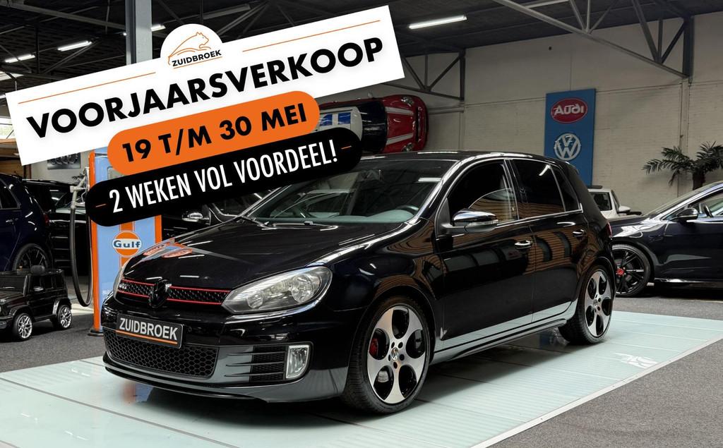 Volkswagen Golf 2.0 TSI | GTI | Clima | 5-Deurs (bj 2009), Auto's, 4 cilinders, Zwart, Origineel Nederlands, Bedrijf