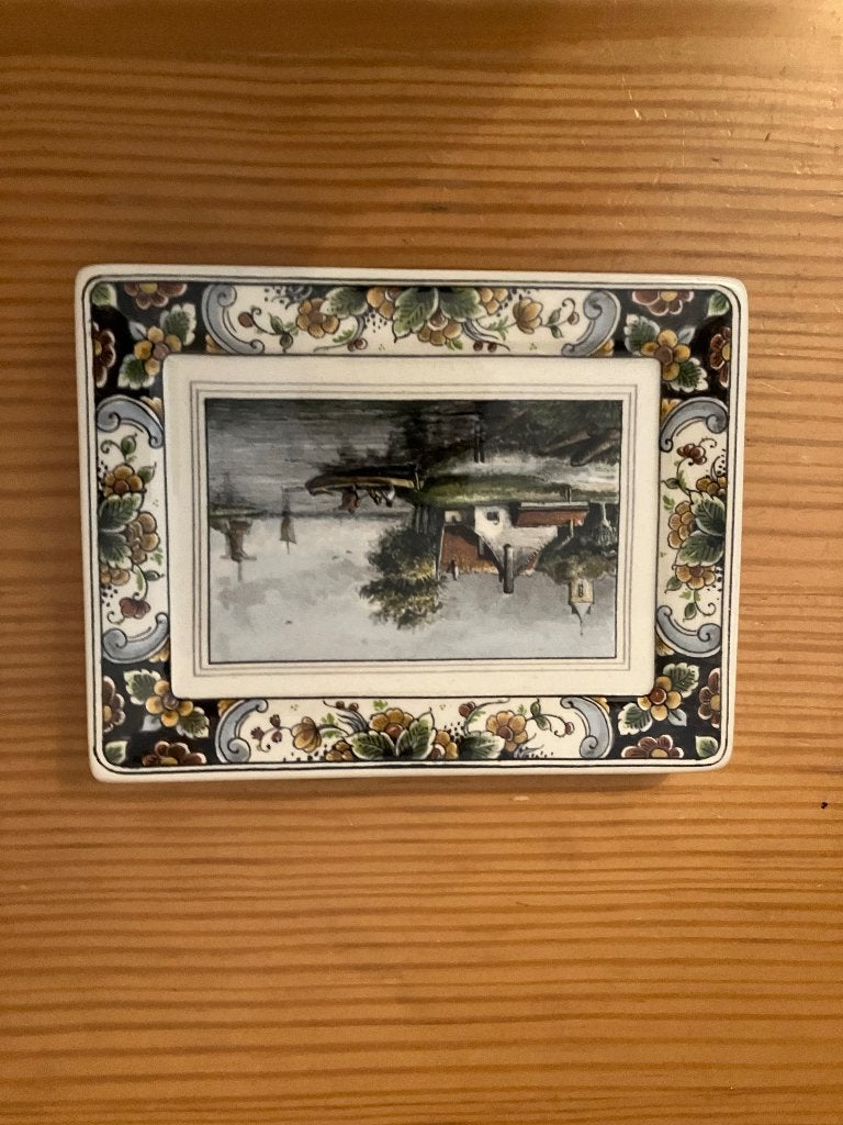 Westraven tegel landschap, Antiek en Kunst, Verzenden