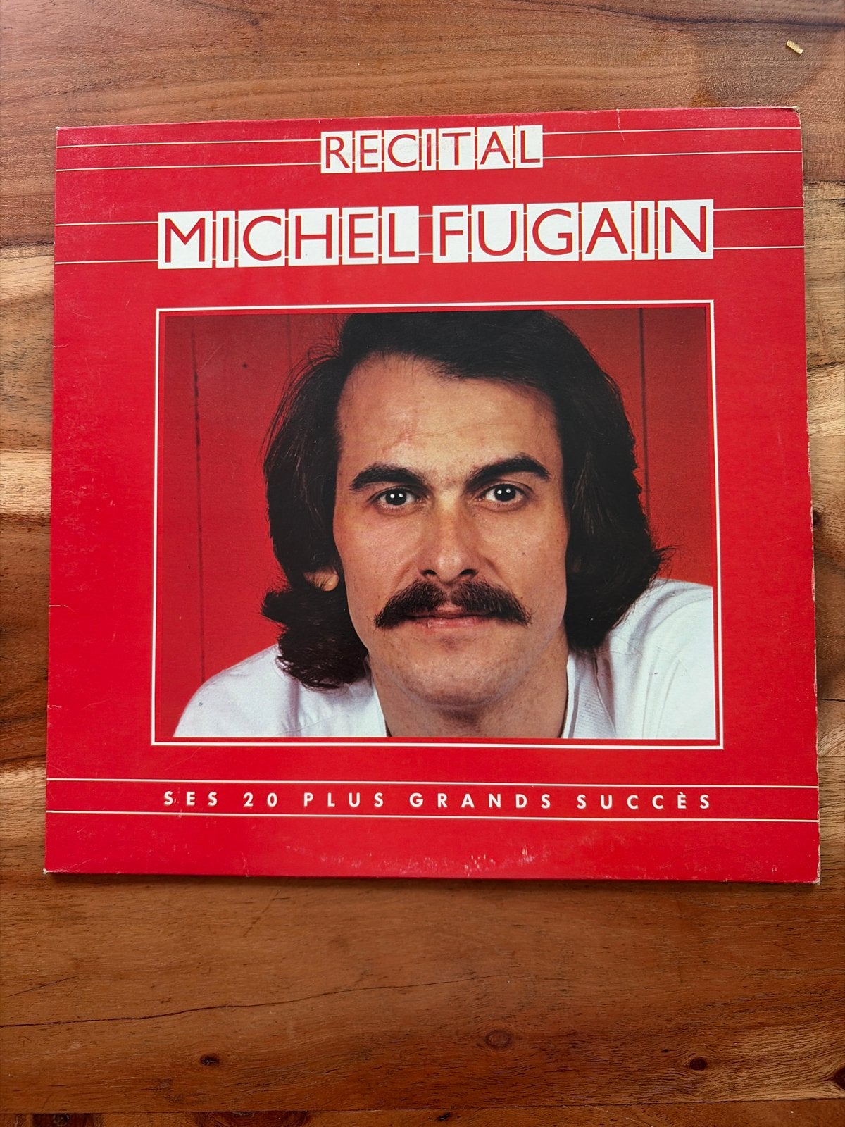 Michel Fugain - Récital Ses 20 Plus Grands Succès LP, LP, Gebruikt, Pop, Ophalen of Verzenden