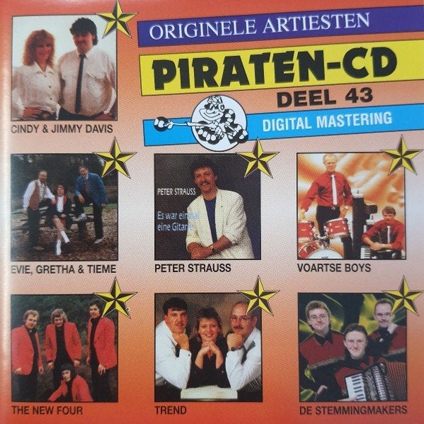 Piraten CD - deel 43, Ophalen of Verzenden, Zo goed als nieuw, Levenslied of Smartlap
