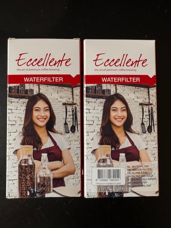 Vier waterfilters voor koffiezetapparaten, Nieuw, Ophalen of Verzenden, Saeco, Waterfilter