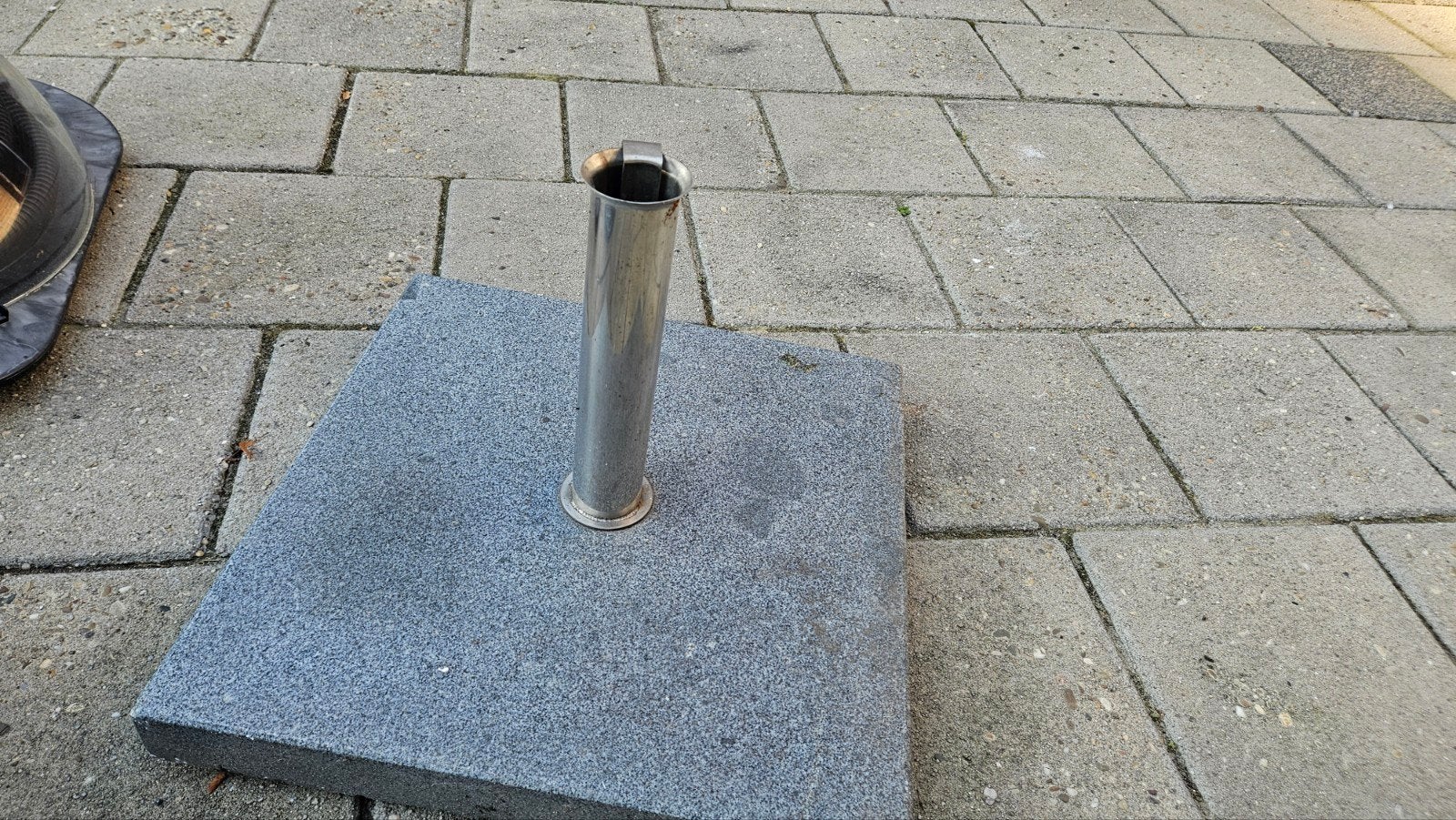 Parasolvoet (zwaar), Tuin en Terras, Ophalen, Gebruikt, Minder dan 1 meter, Parasolvoet