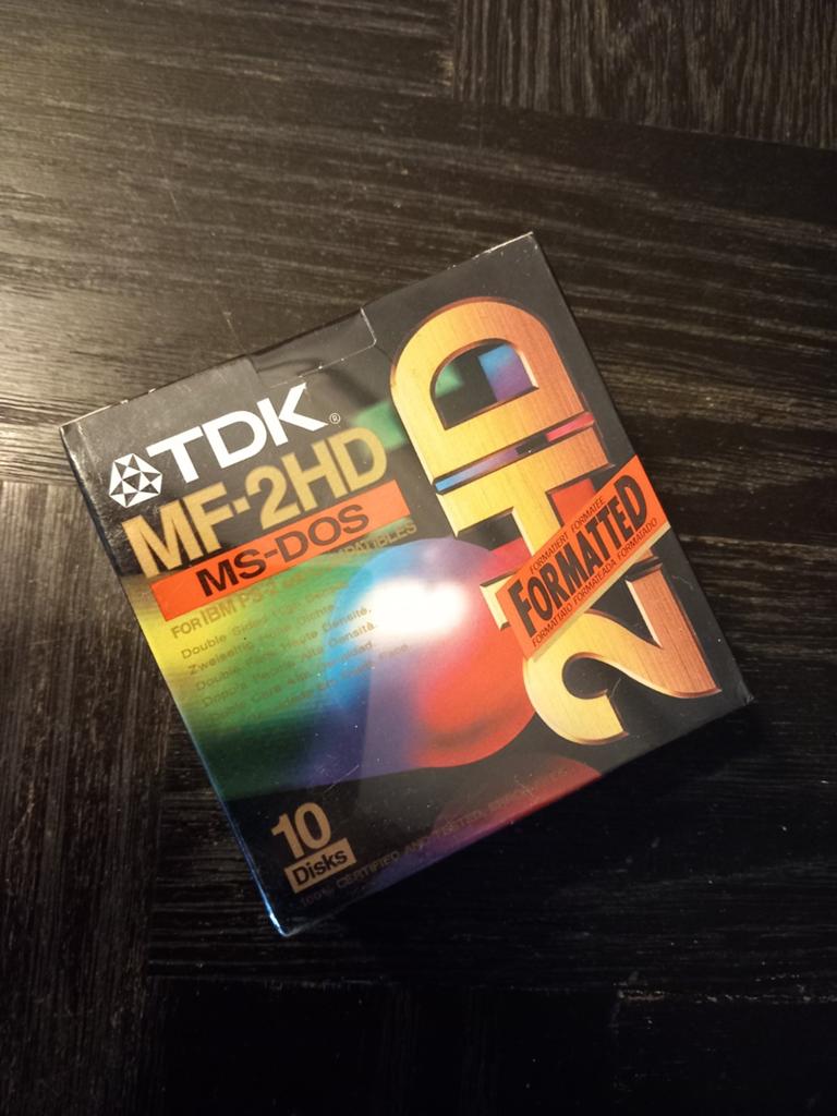 TDK MF-2HD MS-DOS Floppy Disks - 10 stuks, 1-13-1 Nihonbashi, Chuo-ku, Tokyo 103-8272, Japan, Info@tdk.com, Ophalen of Verzenden