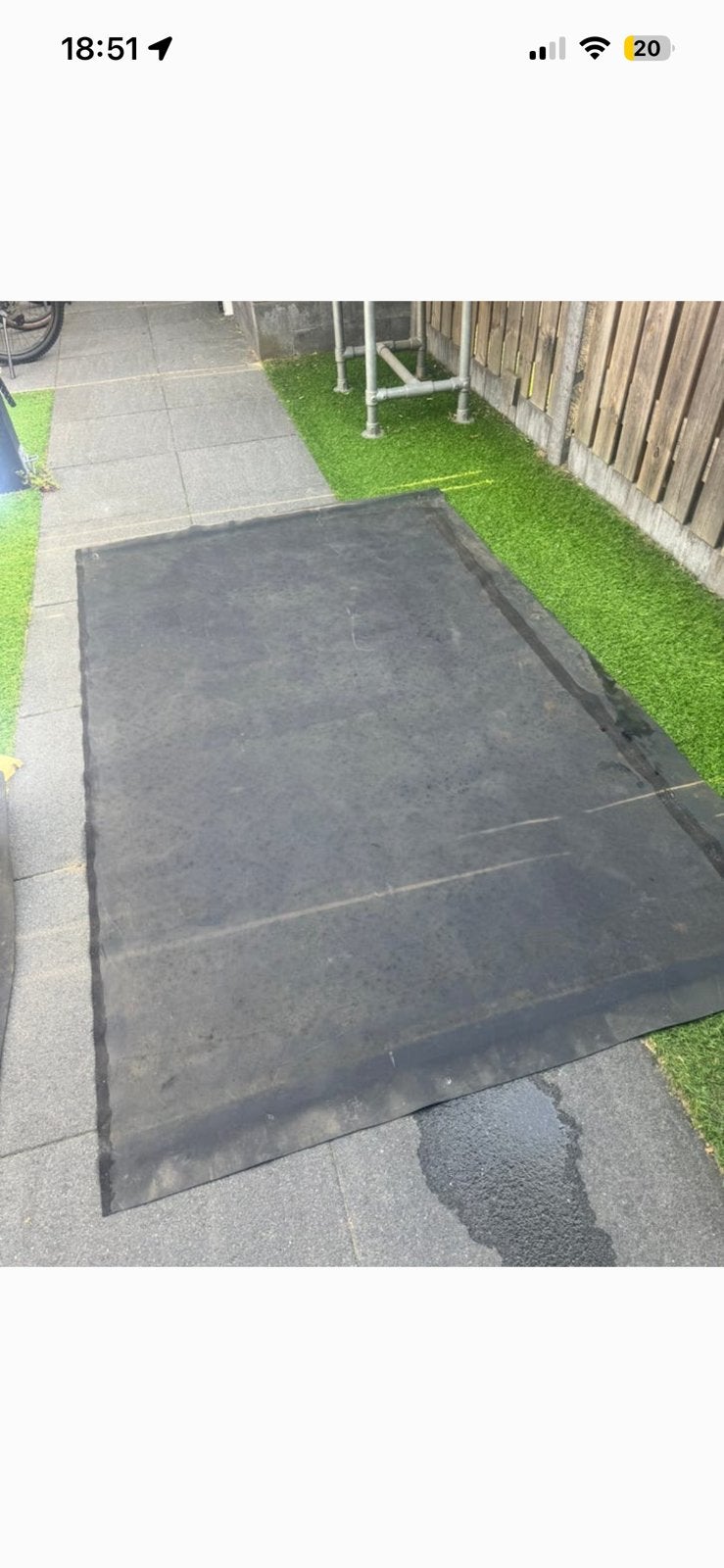 11 reststukken rollen epdm, Overige materialen, Zwart, Nieuw, Ophalen of Verzenden