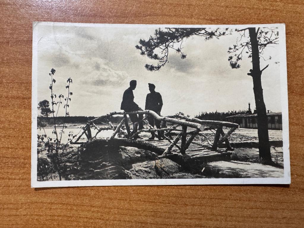 N.A.D. Kamp Nederlandse Arbeidsdienst WInschoten ? WO 2, Verzamelen, Verzenden, 1940 tot 1960, Gelopen, Groningen