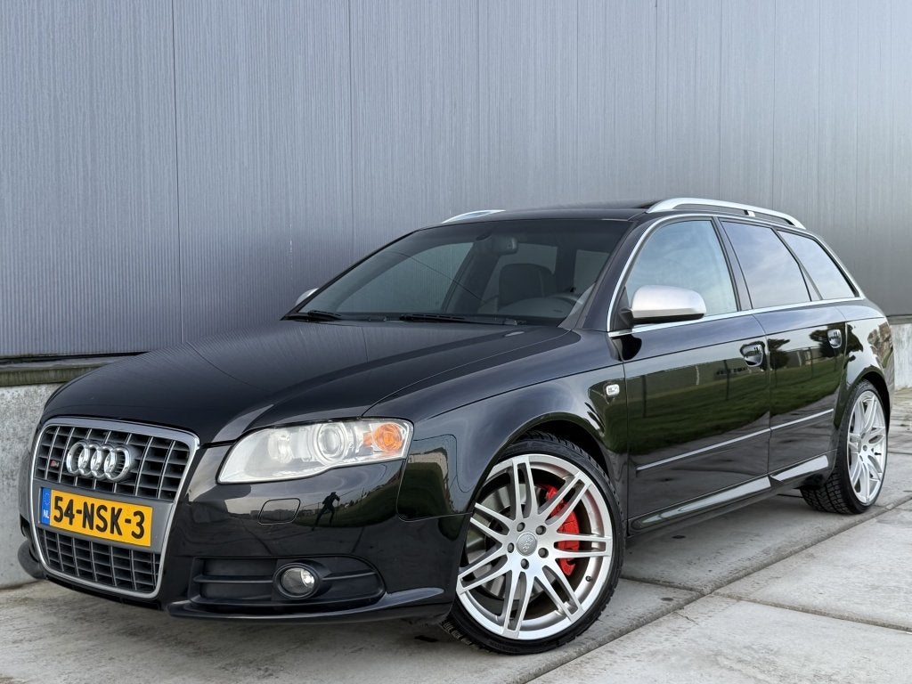 Audi S4 4.2 V8 350PK Quattro S-Line / Recaro seats / Bose /, Automaat, 1730 kg, Gebruikt, Zwart