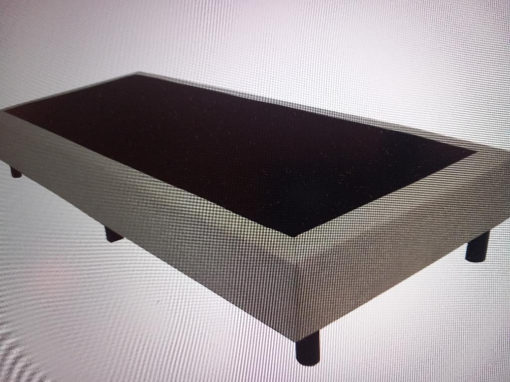 Boxspring, Huis en Inrichting, Slaapkamer | Boxsprings, Eenpersoons, 210 cm, Nieuw, Grijs