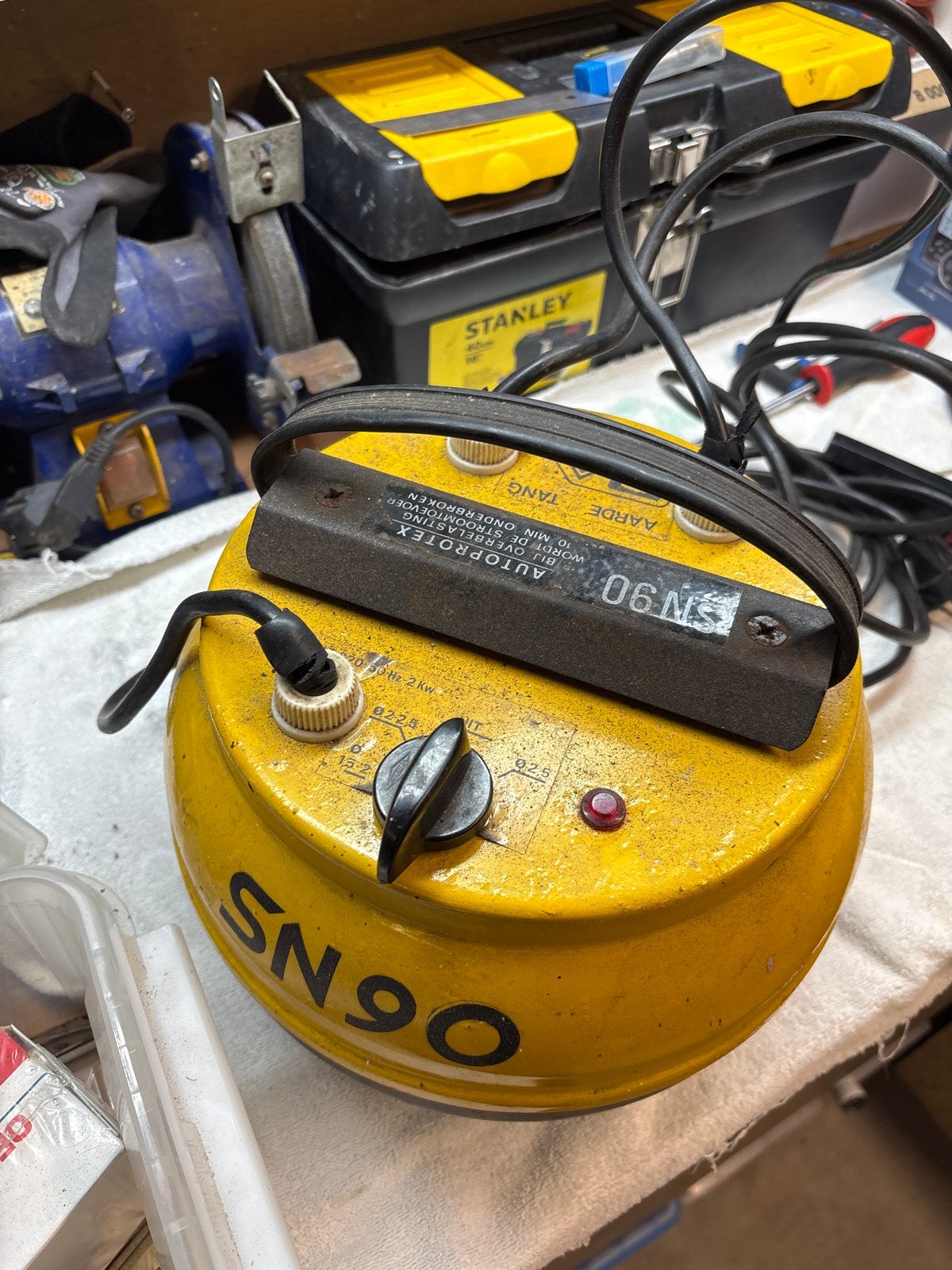 Lasapparaat SN90 Cebora Autoprotex met elektroden, Ophalen, Gebruikt, Minder dan 150 ampère, Elektroden