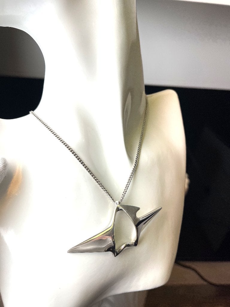 Vintage Georg Jensen Silver Pendant #340 by Henning Koppel, Ophalen, Overige voorstellingen, -, Zo goed als nieuw