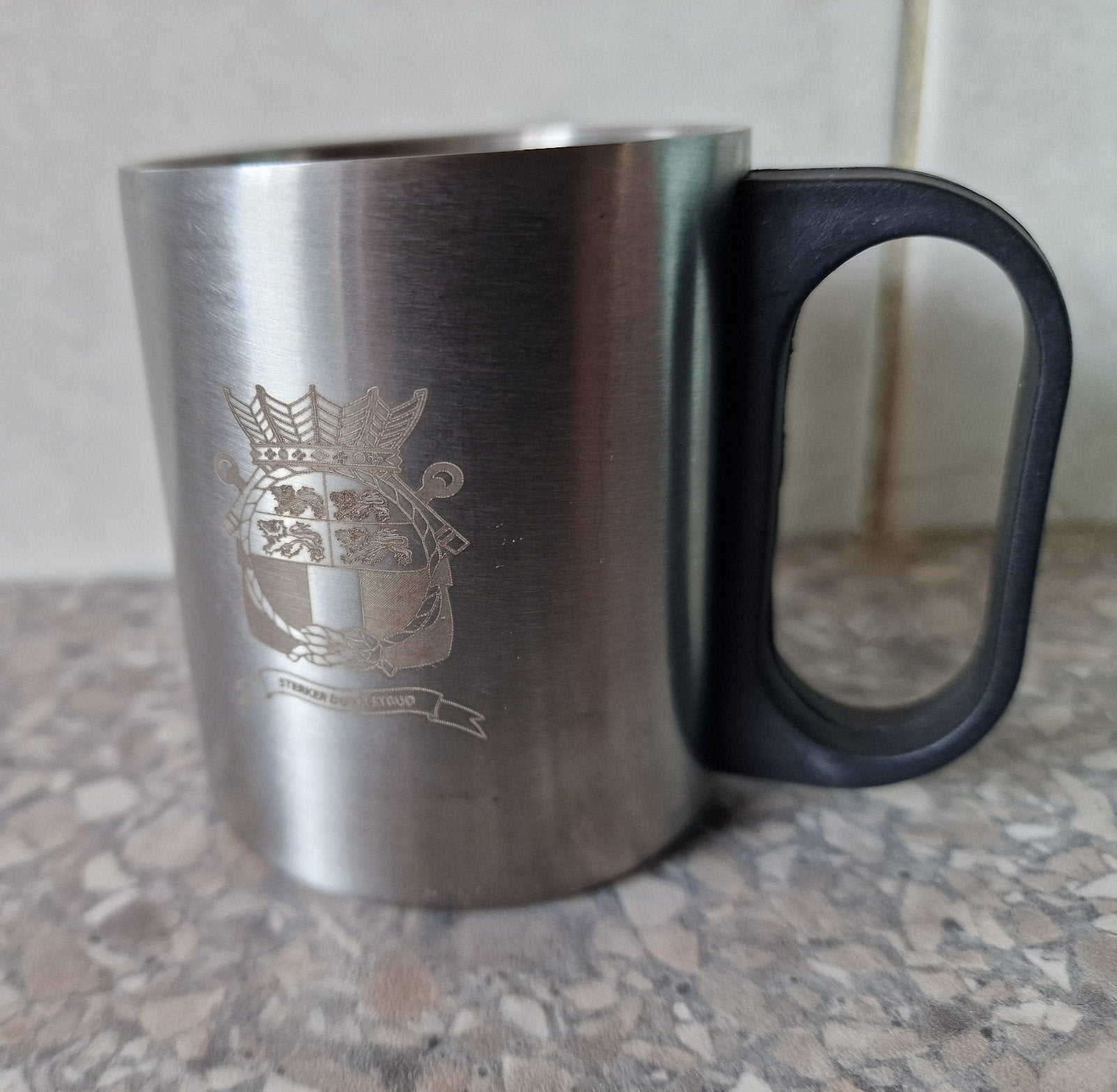 thermos beker Zr.Hr Rotterdam koninklijke marine, Verzamelen, Militaria | Algemeen, Ophalen of Verzenden, Landmacht, Nederland
