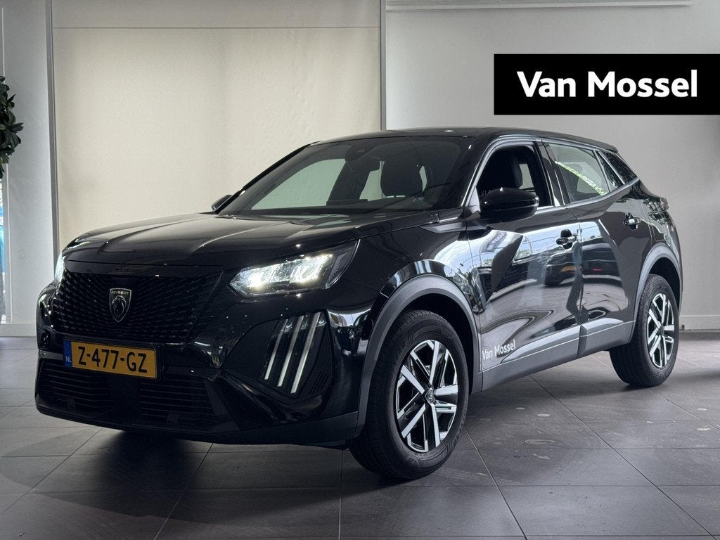 Peugeot 2008 Active | ACTIE | Apple Carplay | Cruise Control, Auto's, Peugeot, Stof, Euro 6, 1199 cc, Zwart