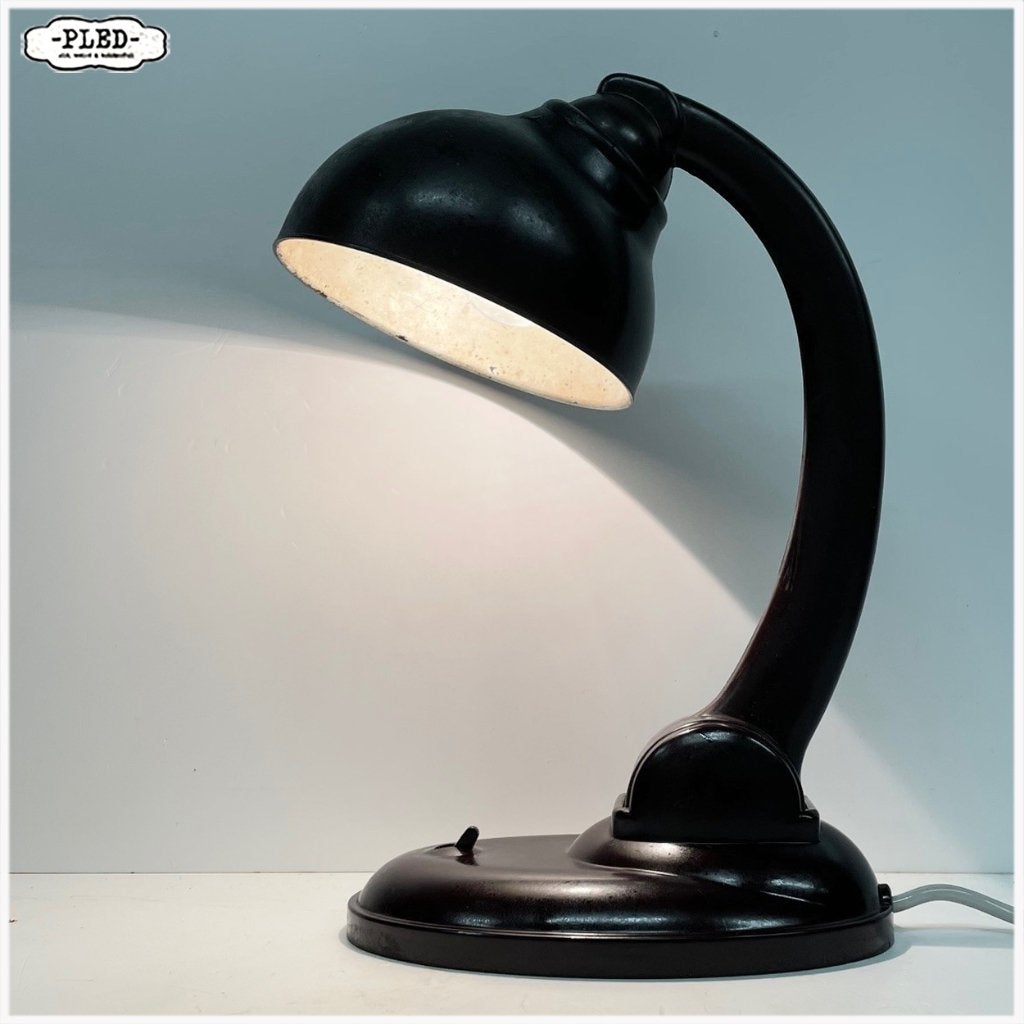 Bakelieten bureaulamp, Eric Kirkman Cole, jaren '30 Bauhaus, Ophalen of Verzenden
