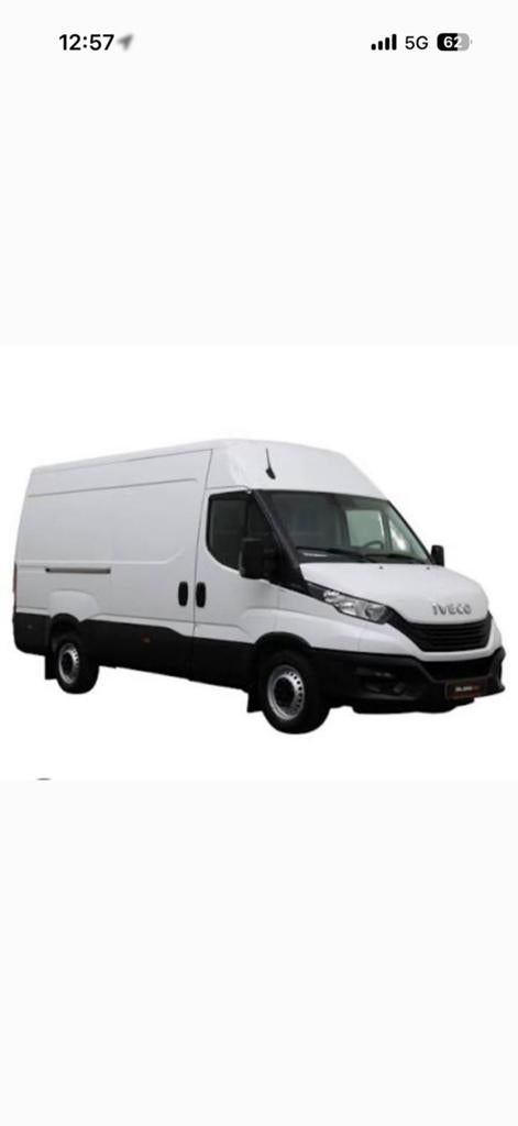 Te huur iveco Bestelbusje, Diensten en Vakmensen, Verhuur | Auto en Motor, Met chauffeur, Verhuiswagen of Bestelauto