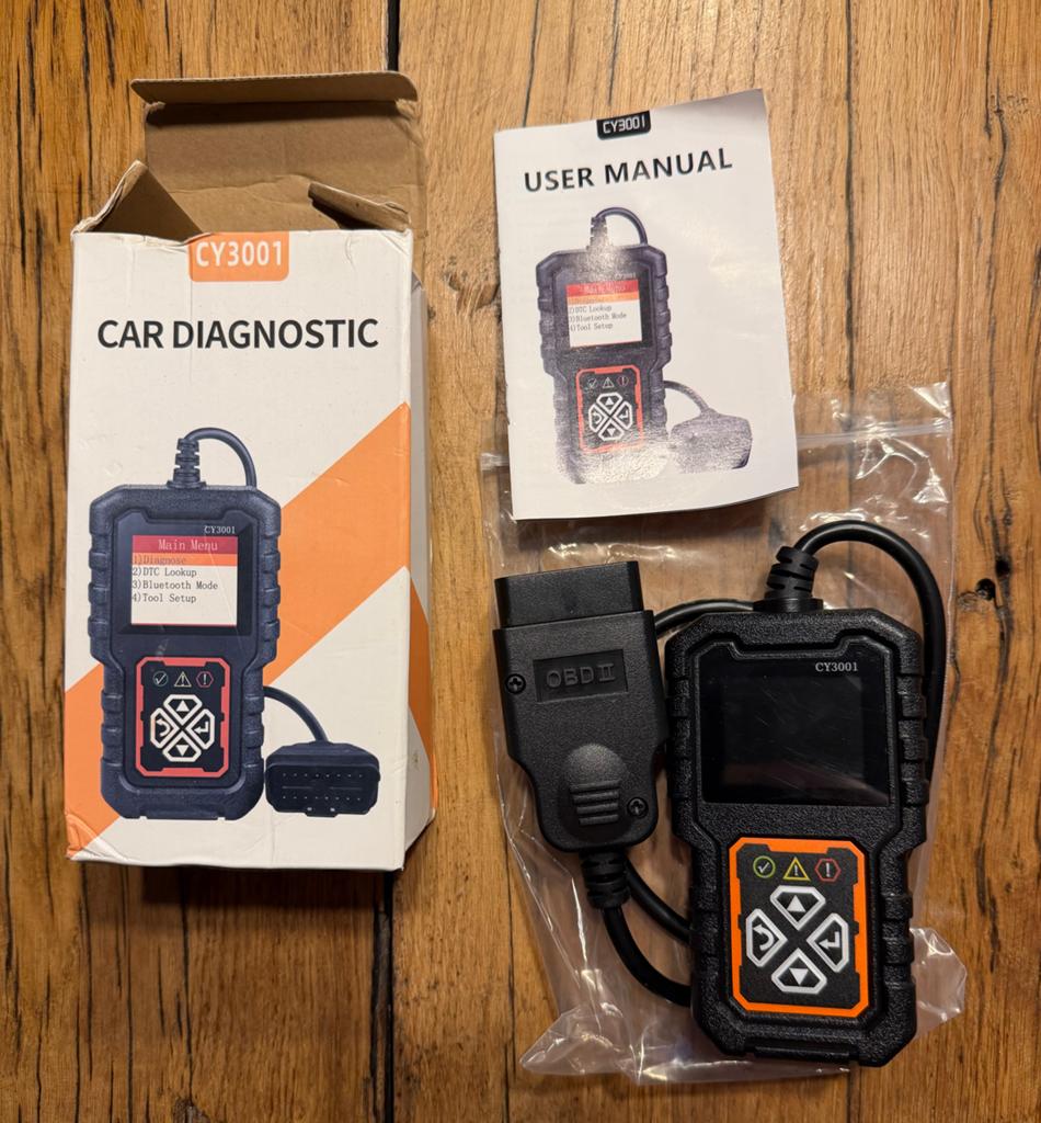 OBD II CY3001 Uitleesapparaat voor Auto Diagnostiek, Ophalen of Verzenden, Nieuw