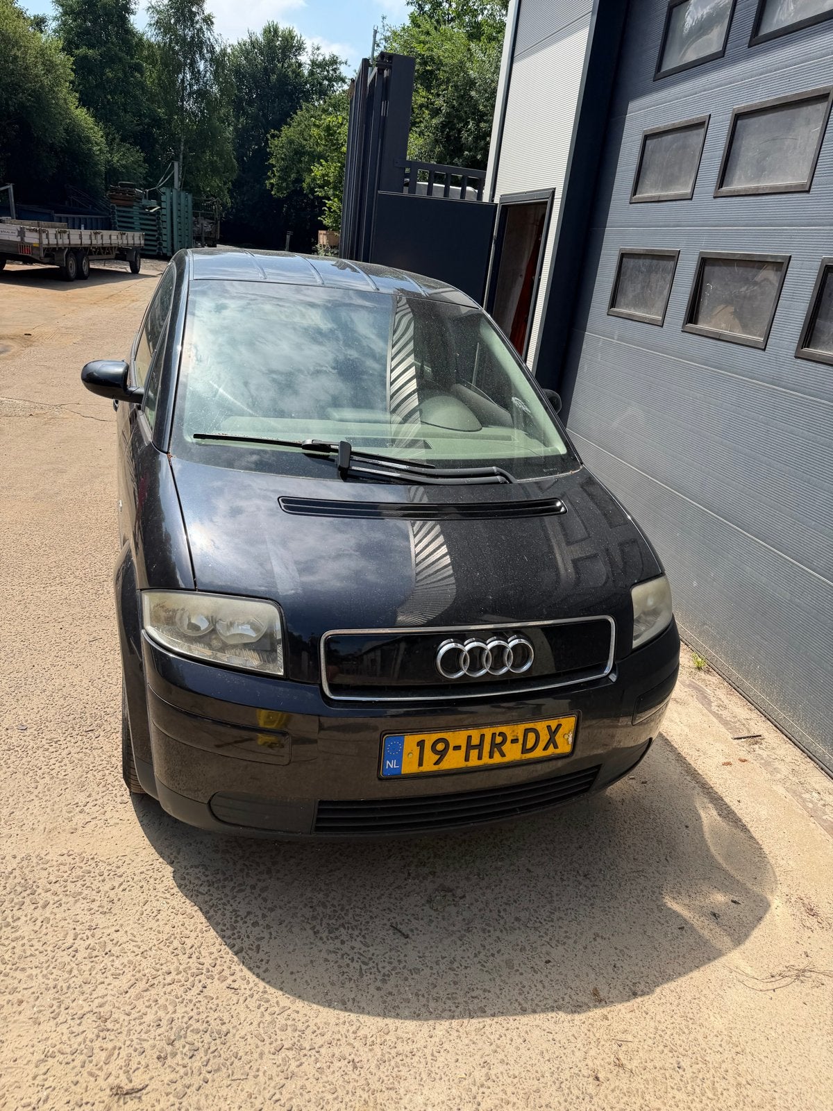 Audi A2 1.4 TDI 55KW 2001 Zwart, Auto's, Audi, Voorwielaandrijving, 74 pk, 965 kg, Origineel Nederlands