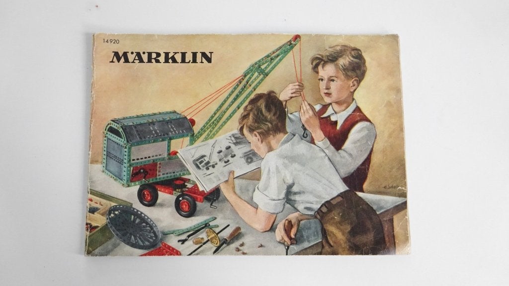 Märklin Metallbaukasten Katalog Nr. 14920 ZEER FRAAIE STAAT, Wisselstroom, Zo goed als nieuw, Märklin, Boek, Tijdschrift of Catalogus