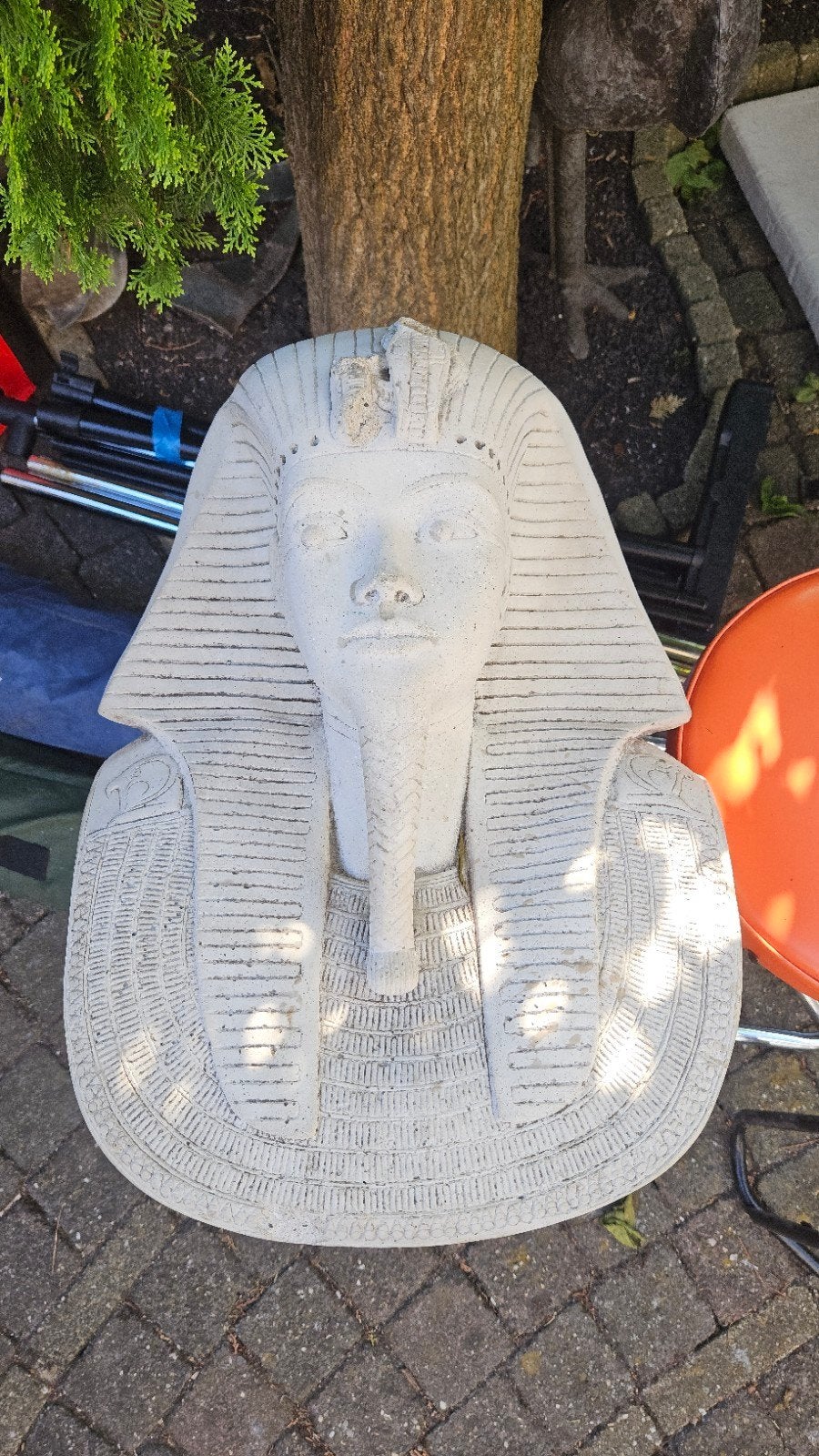 Farao buste beeld, Ophalen, Gips, Buste, 20 - 50 cm