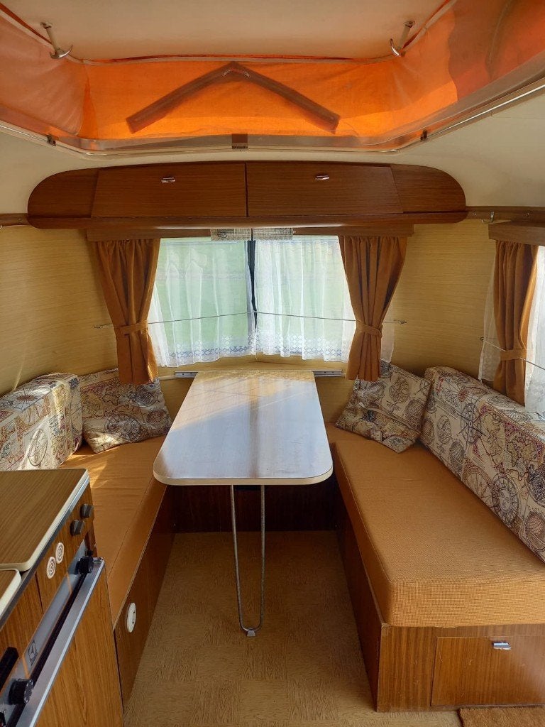 Complete set gordijnen& vitrages Eriba Touring Troll caravan, Caravans en Kamperen, Caravan accessoires, Ophalen of Verzenden