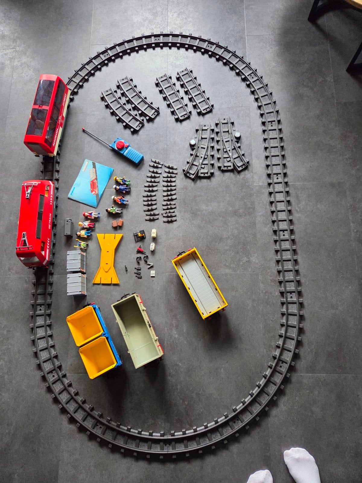 Playmobil - Trein / Treinbaan oa Panorama Expres, Ophalen of Verzenden, Zo goed als nieuw