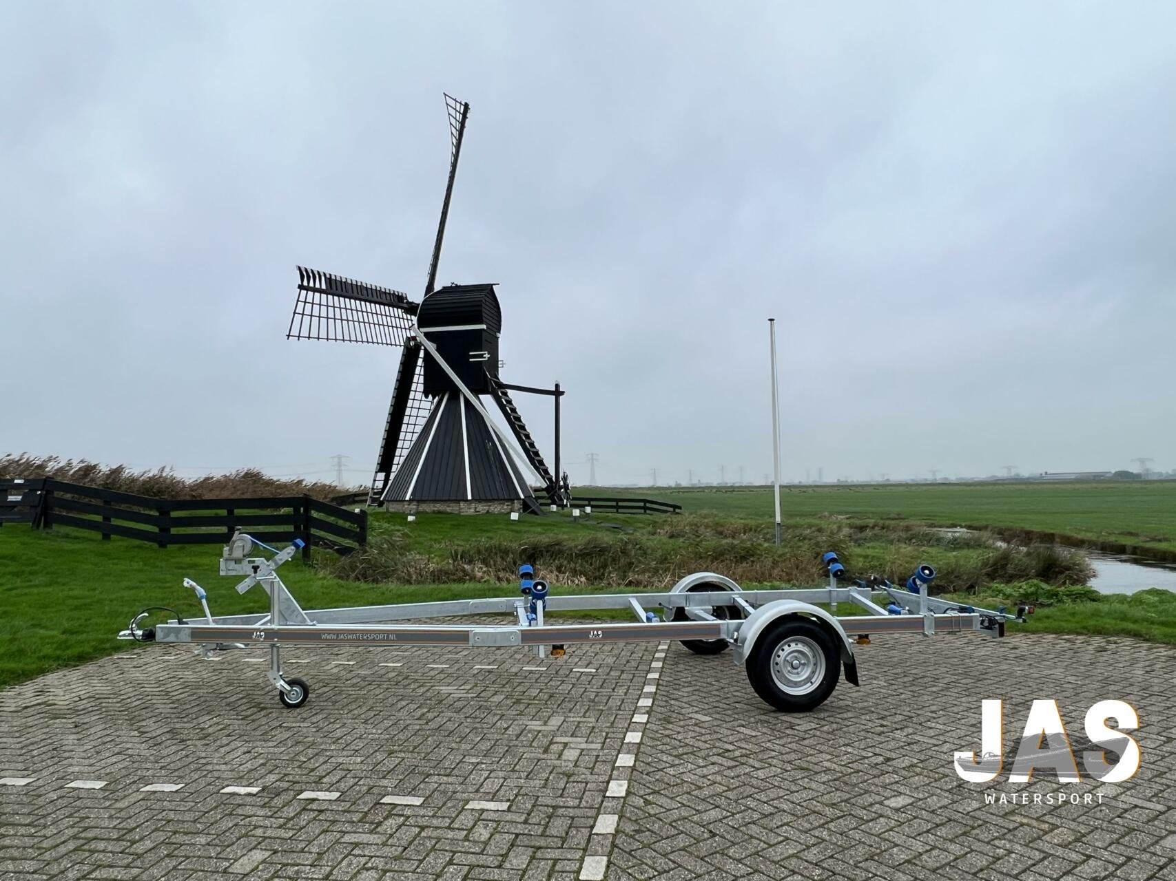 Nieuwe Vlemmix 1500KG boottrailer (incl. Btw), Watersport en Boten, Boottrailers, Nieuw, Overige typen, Geremd