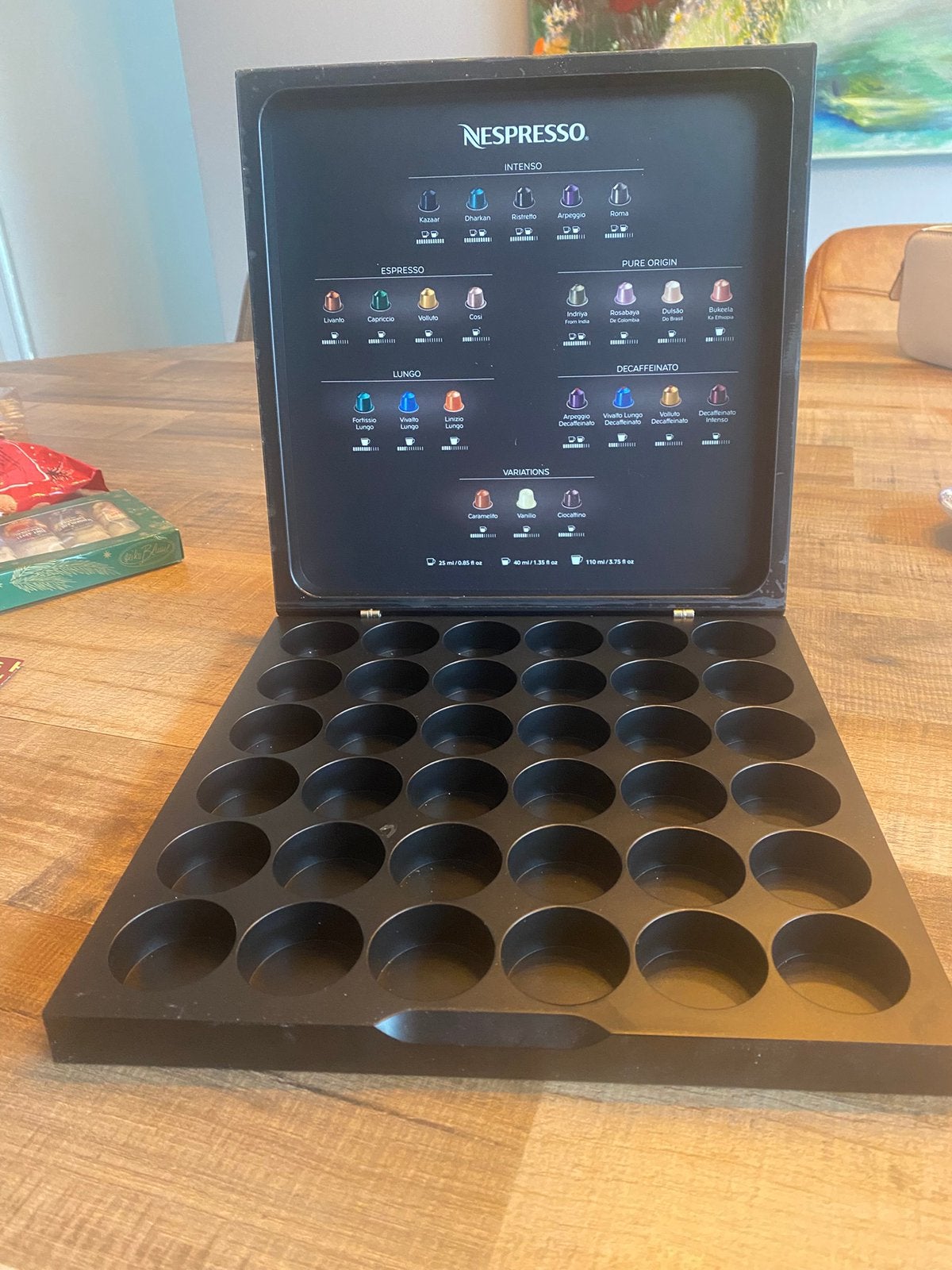 Nespresso capsule houder zwart- 40 capsules, Ophalen, Zo goed als nieuw