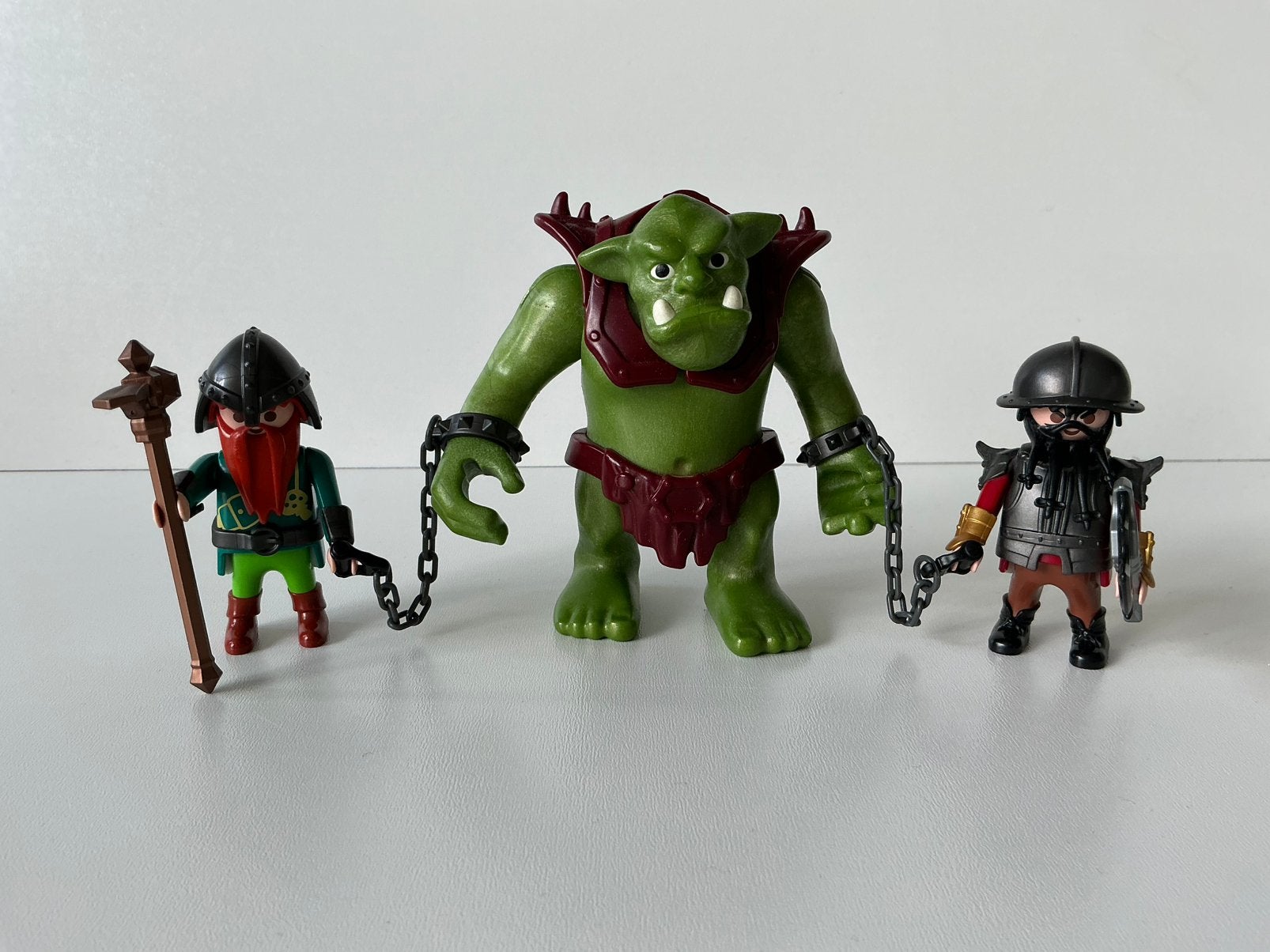 Playmobil dwergen met trol, Kinderen en Baby's, Ophalen of Verzenden, Gebruikt, Losse onderdelen