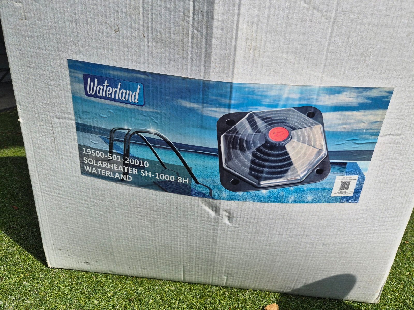 Waterland Solarheater SH-1000 8H voor zwembad, Ophalen of Verzenden, Gebruikt, Verwarming
