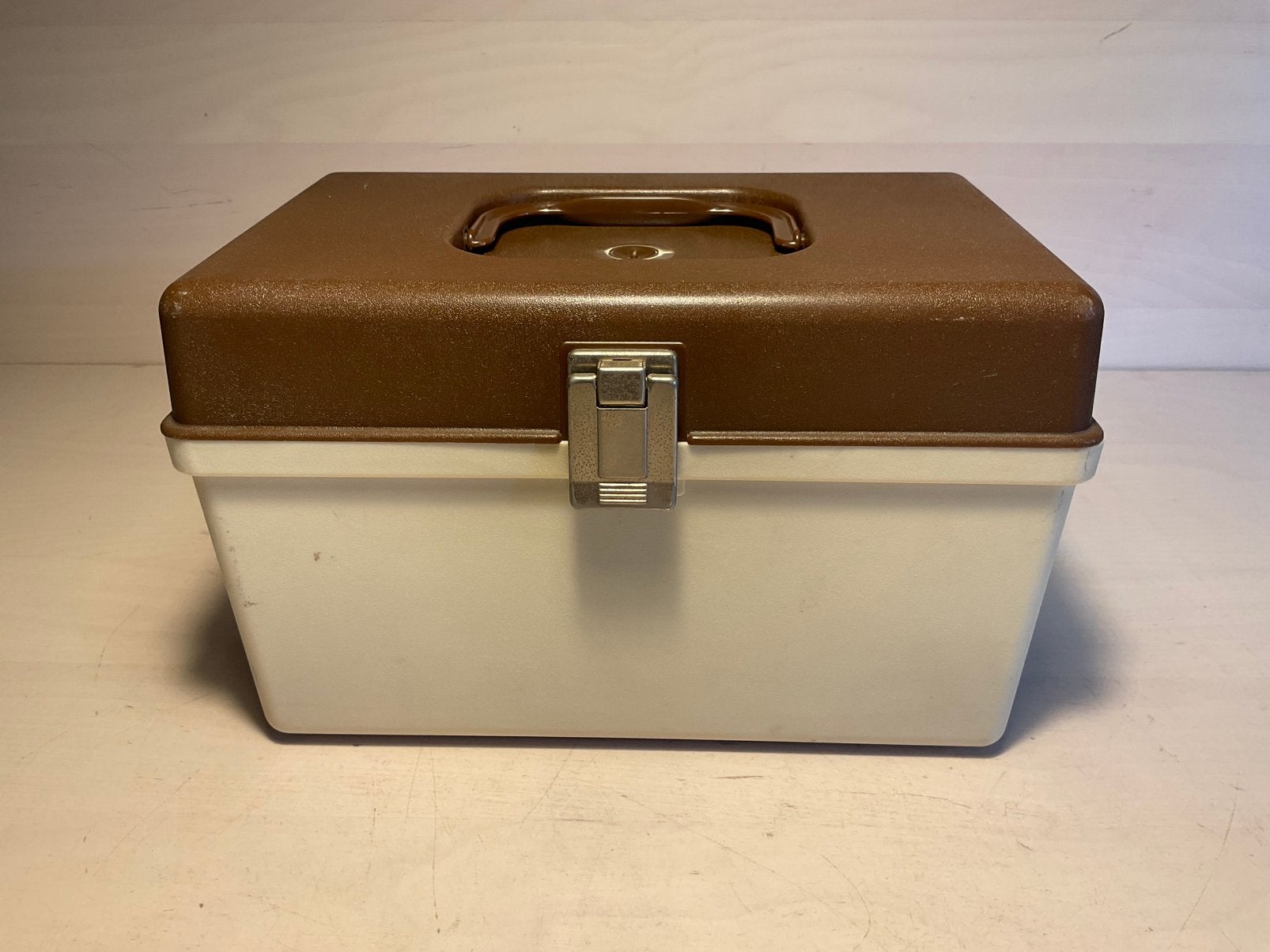 Vintage Curver naaibox naaimand klein model, Ophalen of Verzenden, Gebruikt, Overige typen