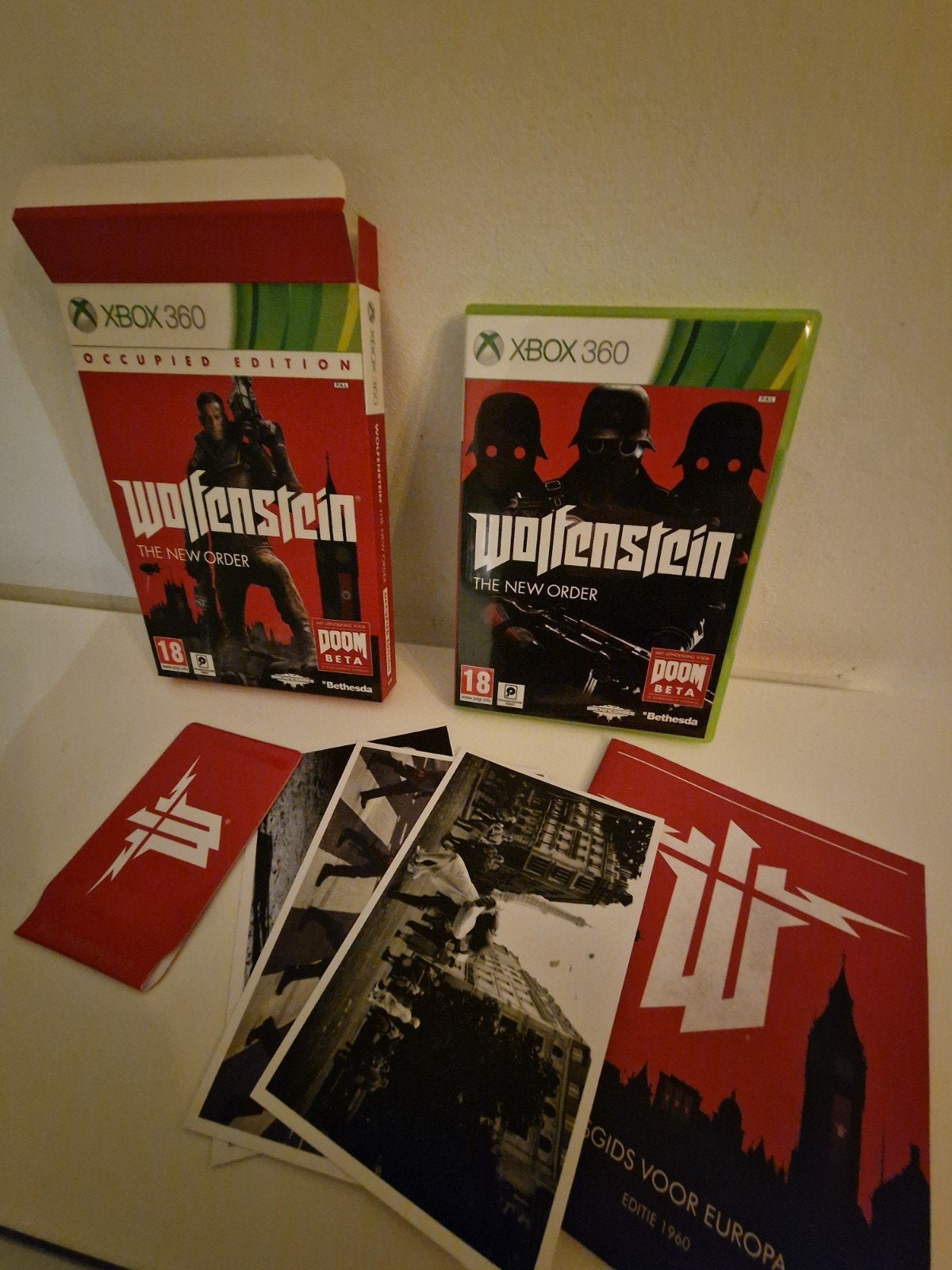Wolfenstein: The New Order Occupied Edition Xbox 360, Spelcomputers en Games, Vanaf 18 jaar, Shooter, Verzenden, 1 speler
