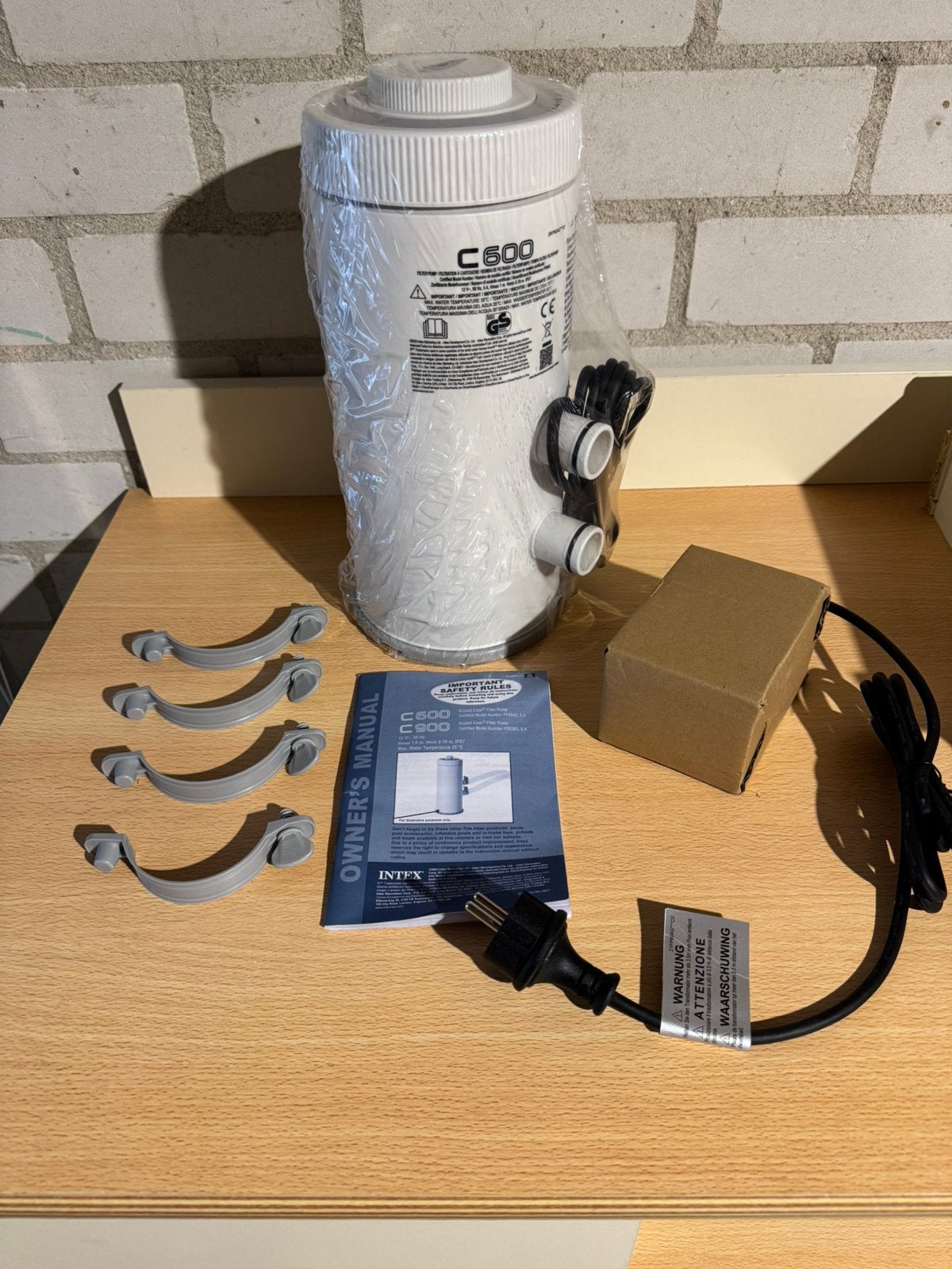 Nieuwe Intex c600 filterpomp, Ophalen, Nieuw, Zwembadpomp