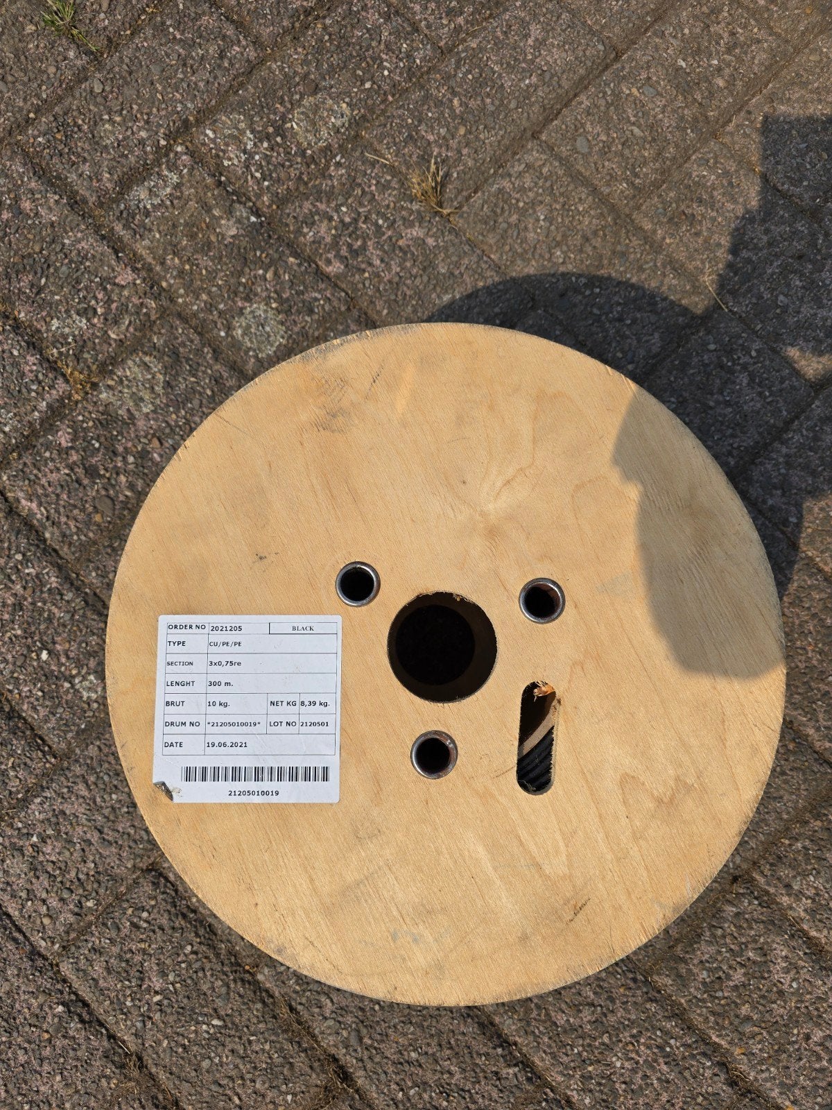 kabel  300 meter  3x0.75, Ophalen, Nieuw, Kabel of Snoer