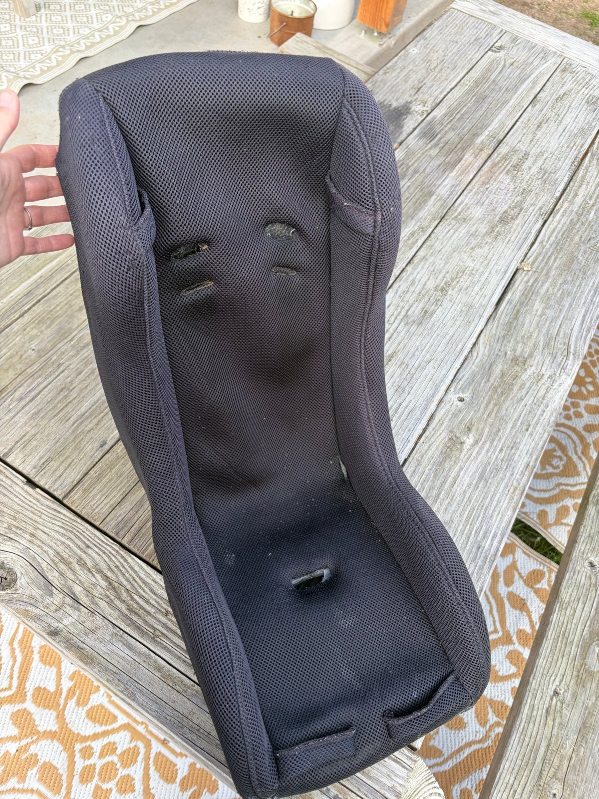 Melia peuterschaal voor Urban Arrow bakfiets, Ophalen, Gebruikt, 9 t/m 18 kg, Voorzitje