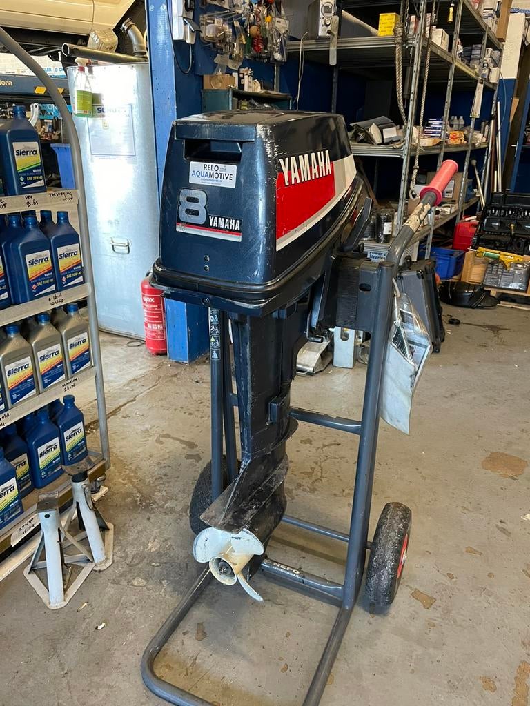 Mooie 8PK Yamaha 2T Kortstaart, Ophalen, Zo goed als nieuw, Benzine, 5 tot 10 pk