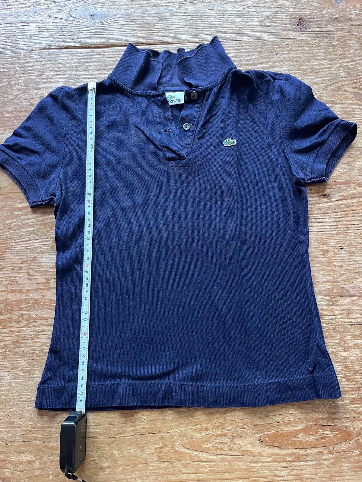 Navyblauwe Lacoste dames  polo – Maat 38 | Als nieuw, Kleding | Dames, Maat 38/40 (M), Blauw, Ophalen of Verzenden, Zo goed als nieuw
