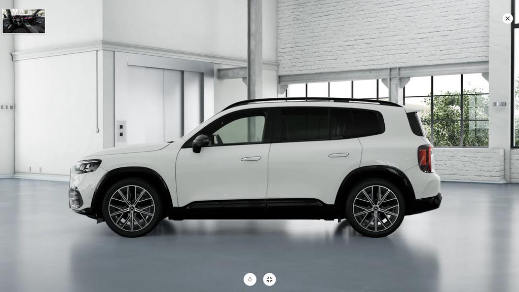 Mercedes-Benz GLB 250+ Business Solution AMG 85.5 kWh Premiu, 12 maanden, Achterwielaandrijving, Zwart, Wit