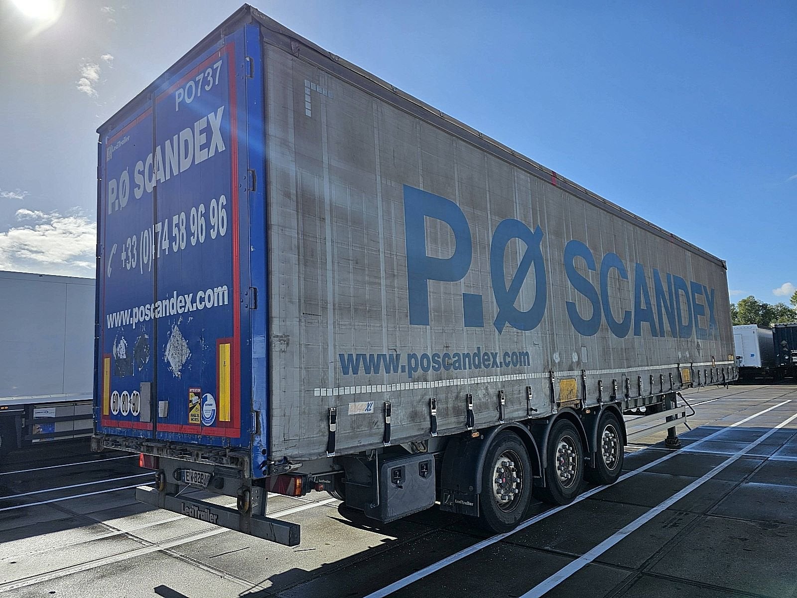 LECI TRAILER SREM coil, Overige kleuren, Bedrijf, Aanhangers en Opleggers, Te koop
