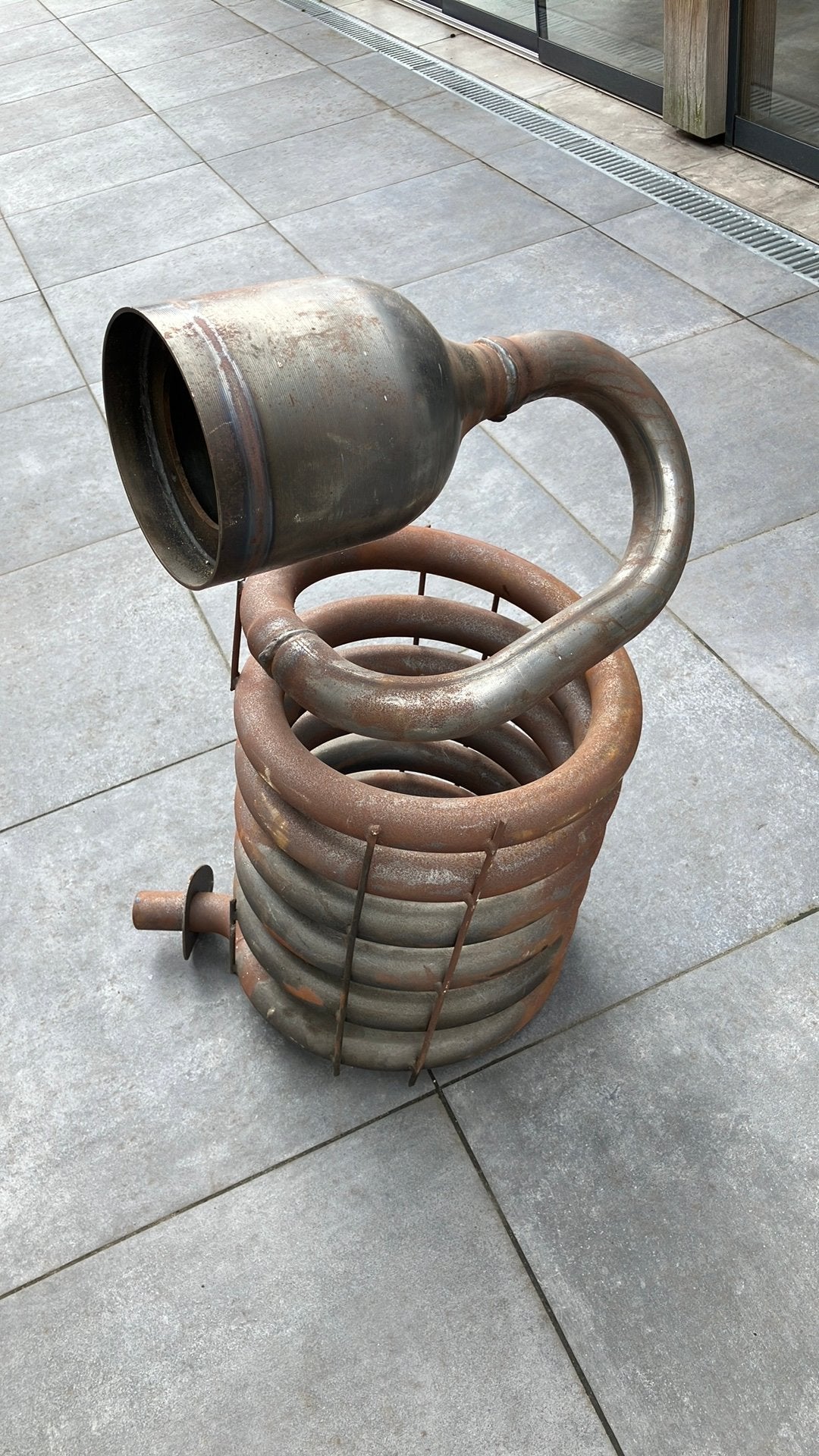 Metaal spiraal, Tuin en Terras, Ophalen, Zo goed als nieuw