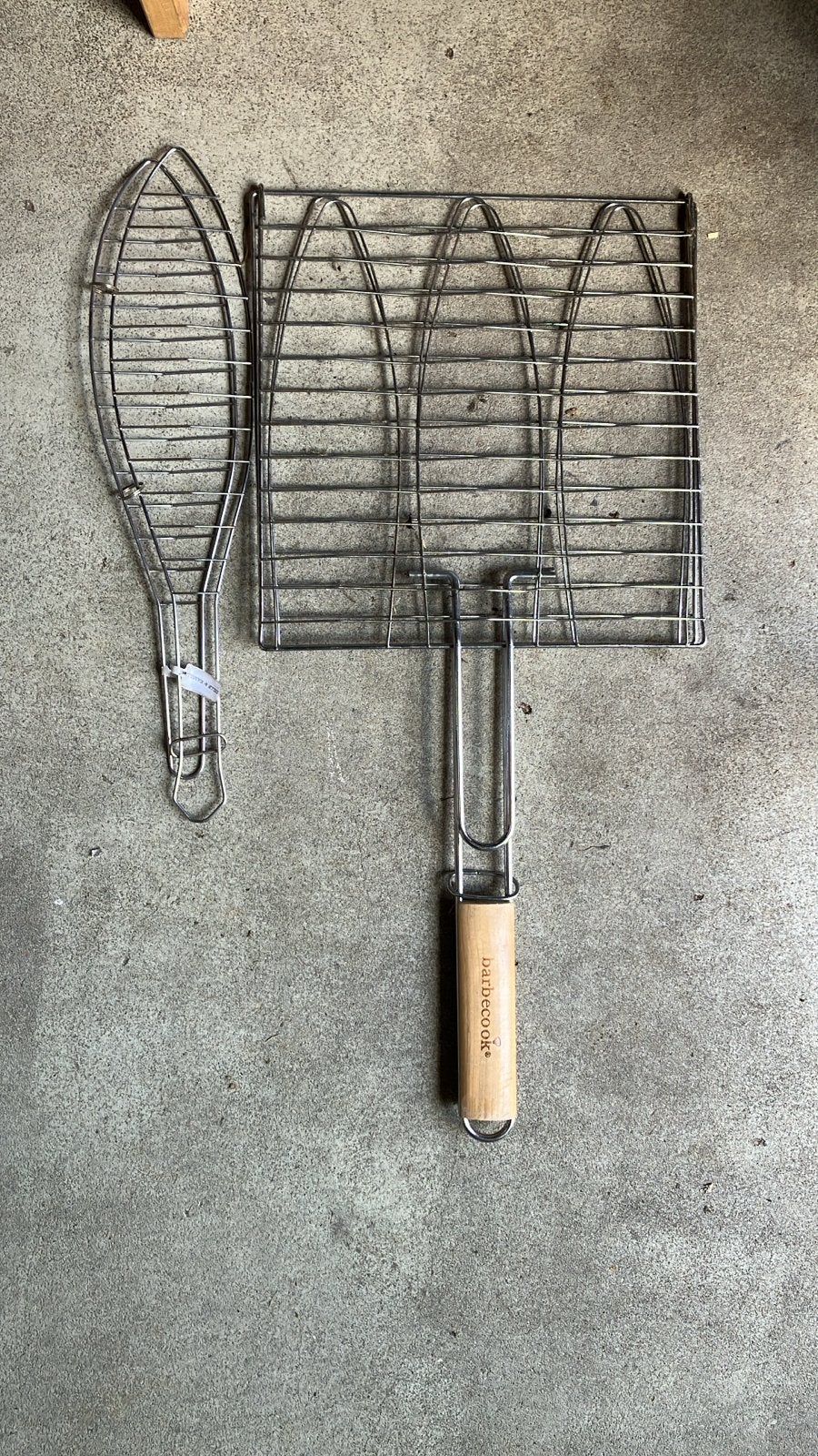 Barbecook visrooster en grillrooster set, Ophalen, Gebruikt