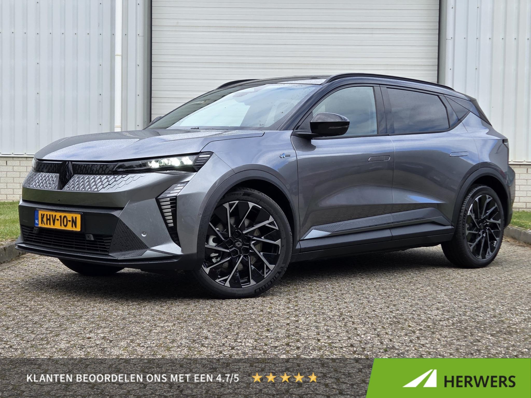 Renault Scenic E-Tech EV87 long range esprit Alpine / Garant, Auto's, Automatische klimaatregeling, Leder en Stof, Origineel Nederlands