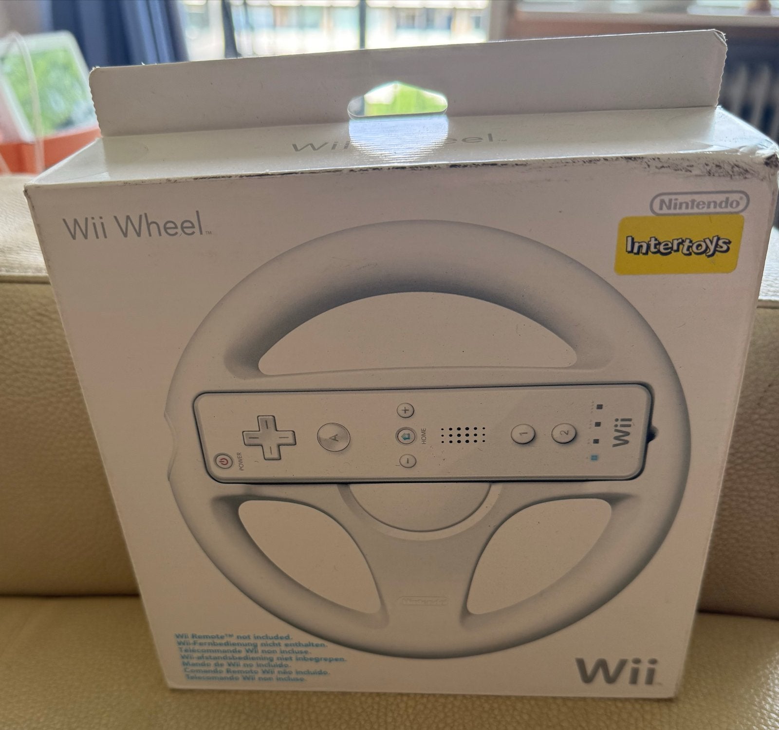 Nintendo Wii Wheel, Ophalen of Verzenden, Nieuw, Zonder controller, Met stuurtje